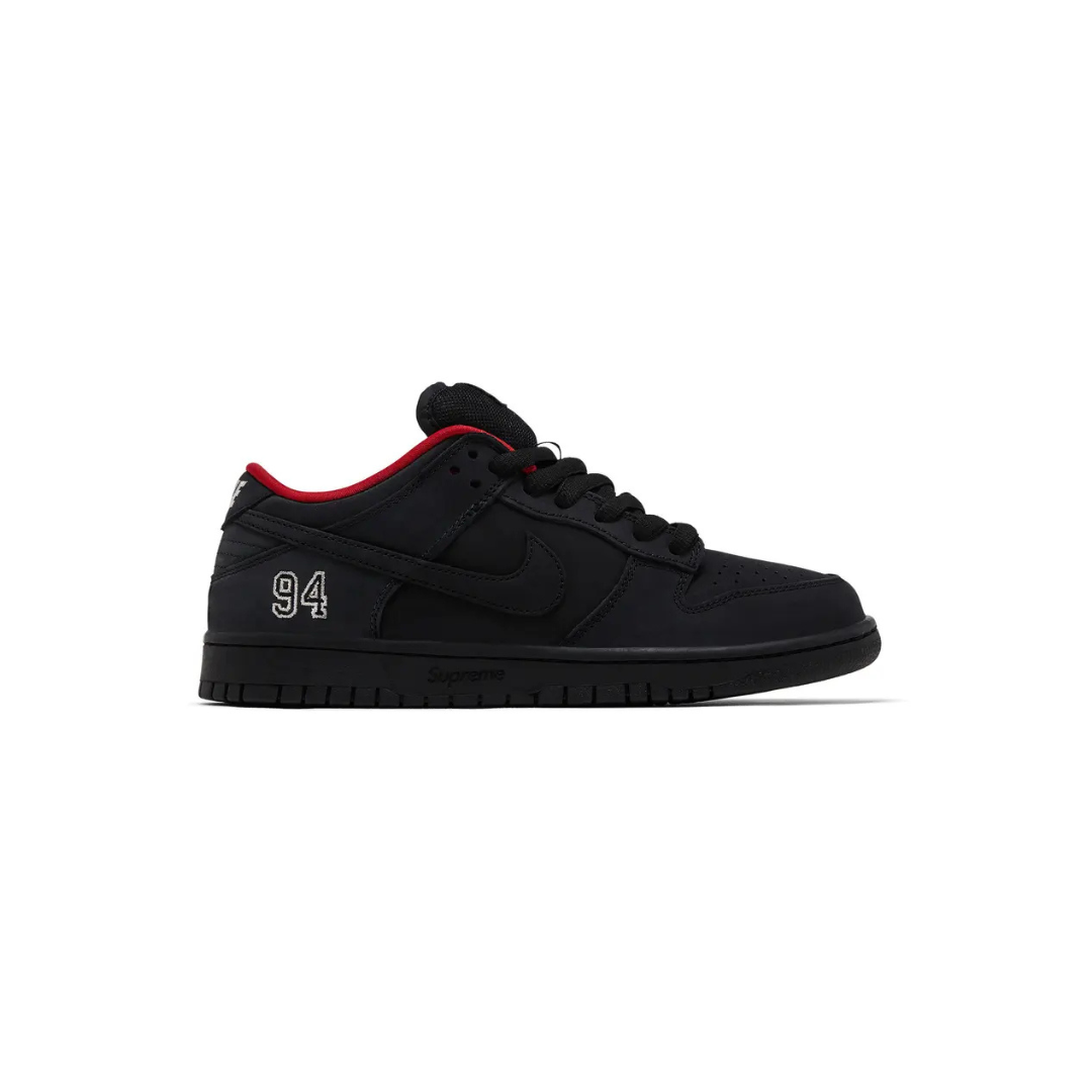 Nike SB Dunk Low X Supreme 'Black'
