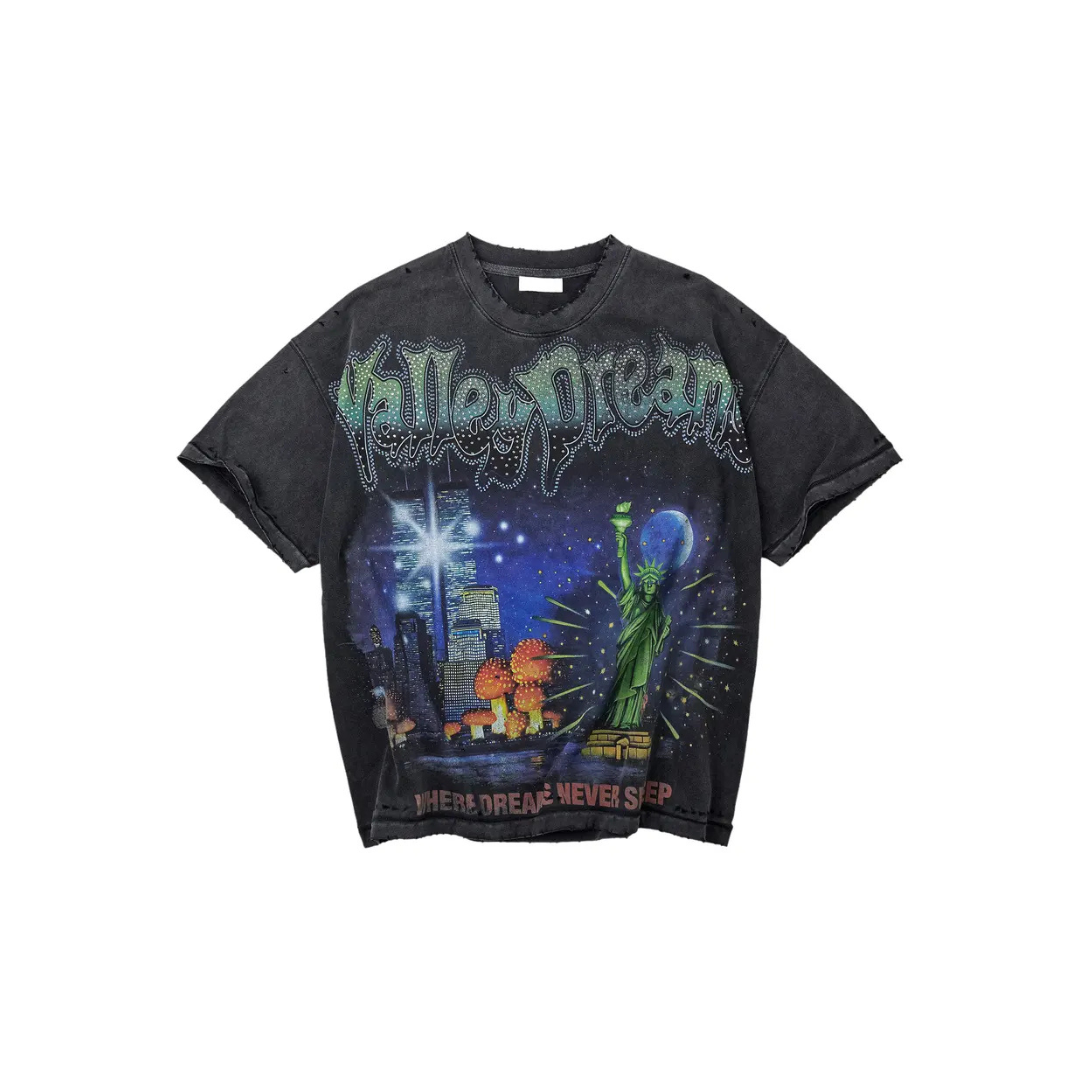 Vale Forever Classic 'Skyline Bling' T-Shirt Black