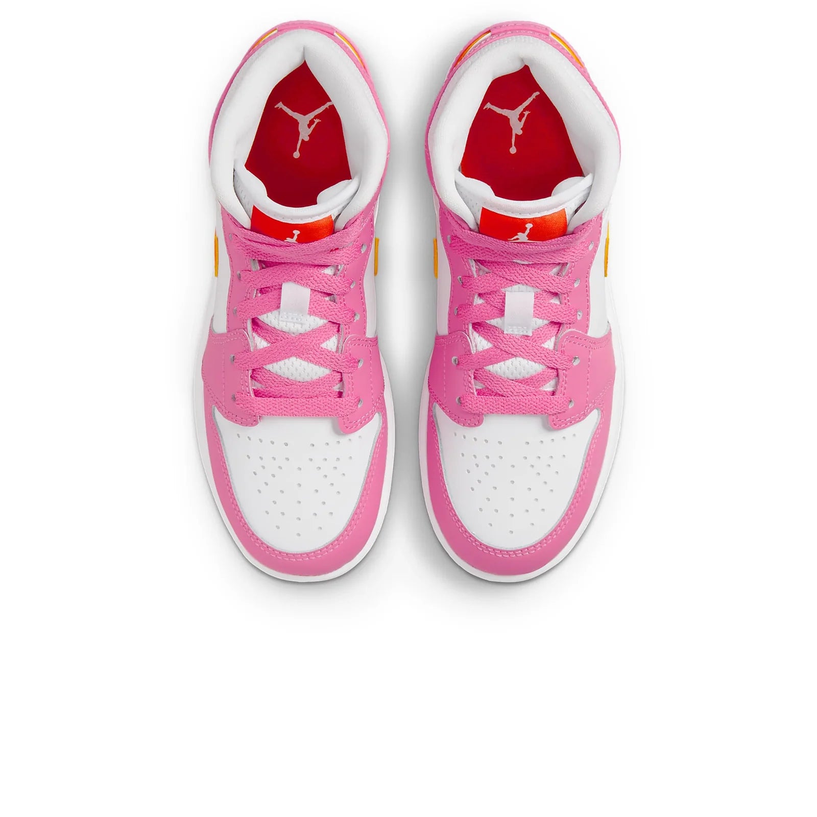 Air Jordan 1 Mid GS 'Pinksicle Safety Orange'