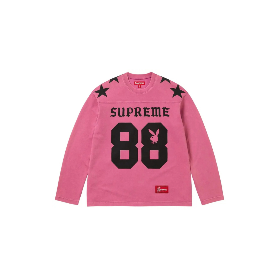 Supreme x Playboy Long-Sleeve Top 'Pink'