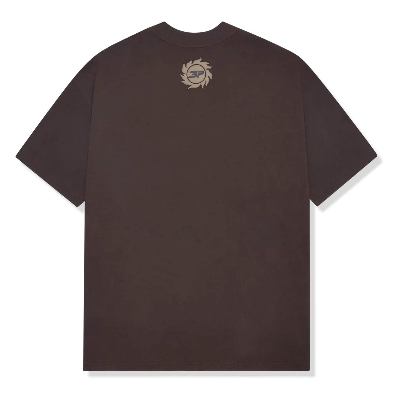 Broken Planet T-Shirt Dark Brown 'Space Trails'