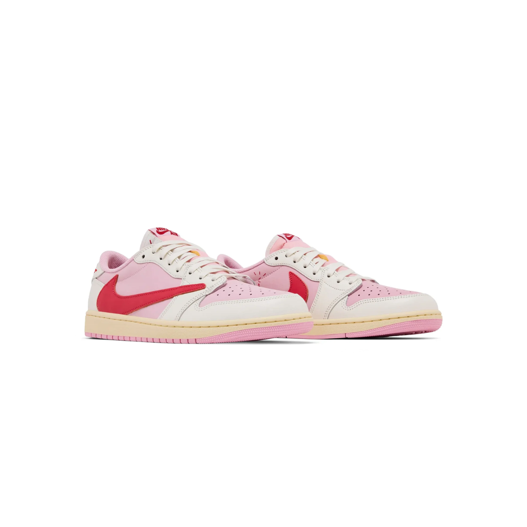 Air Jordan 1 Low OG X Travis Scott 'Tropical Pink'